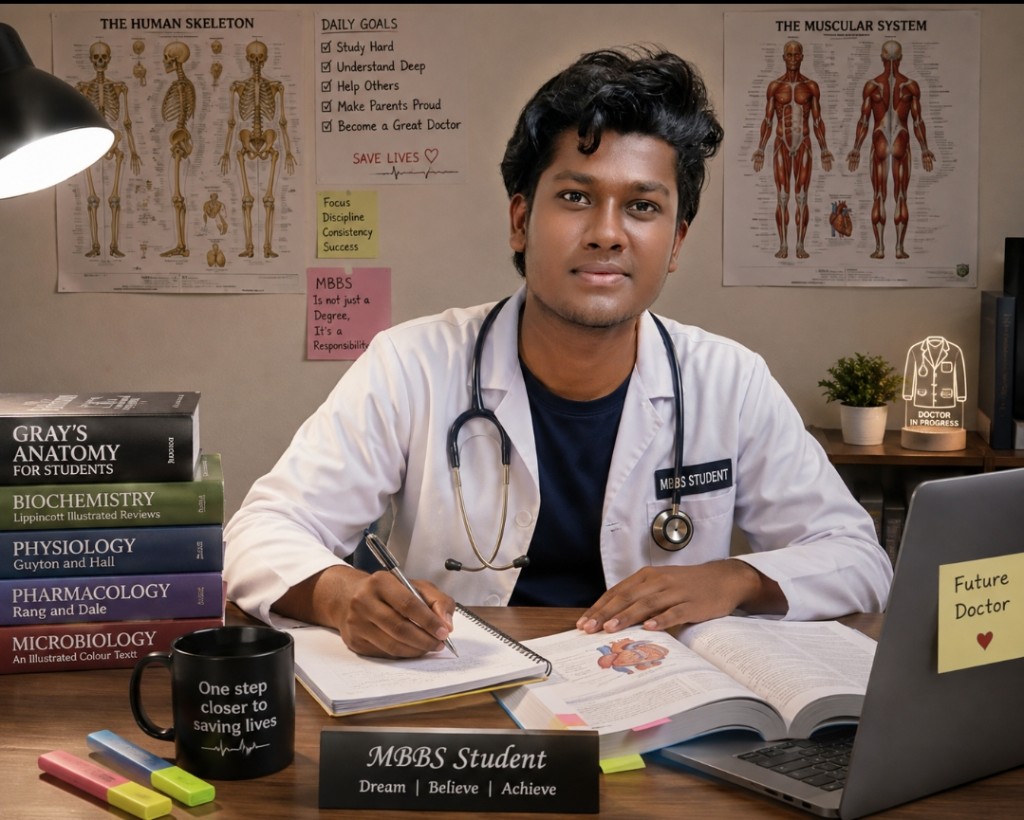 Future MBBS student preparing with focus and discipline at RALI